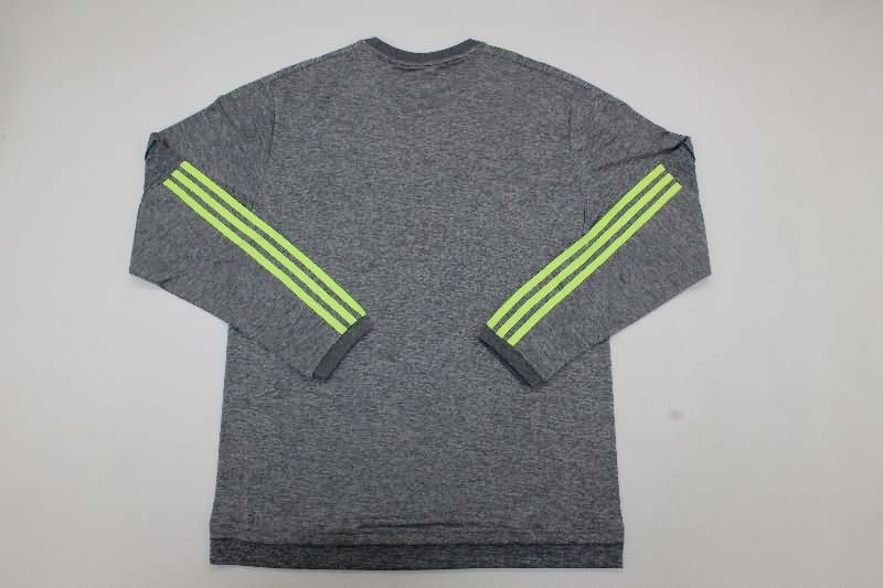 Real Madrid Soccer Jersey Away Long Sleeve Retro Replica 2015/16