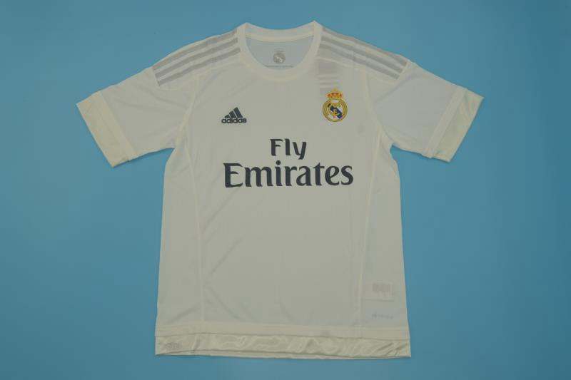Real Madrid Soccer Jersey Home Retro Replica 2015/16