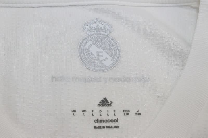 Real Madrid Soccer Jersey Home Long Retro (Player) 2015/16