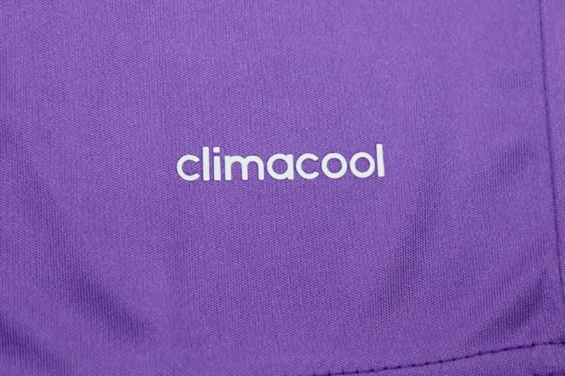 Real Madrid Soccer Jersey Away Long Retro Replica 2016/17