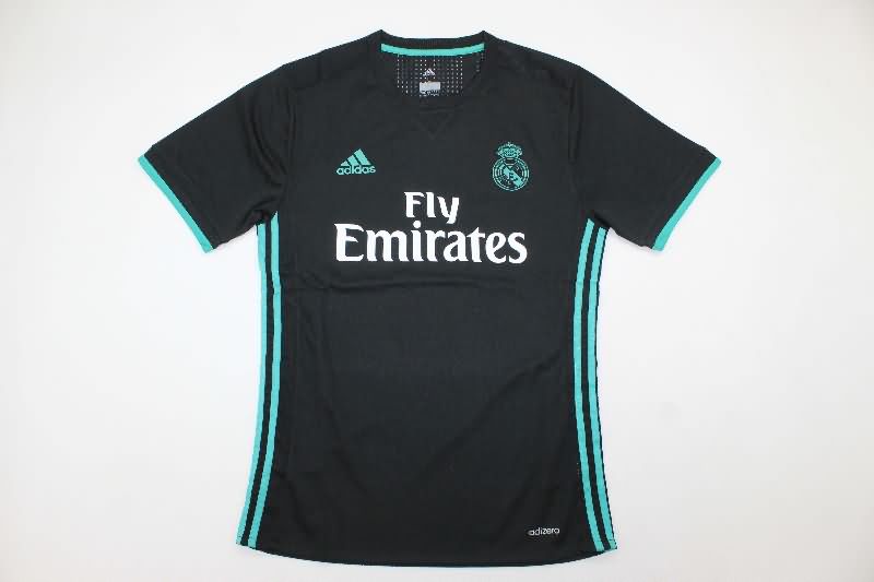 Real Madrid Soccer Jersey Away Retro (Player) 2017/18