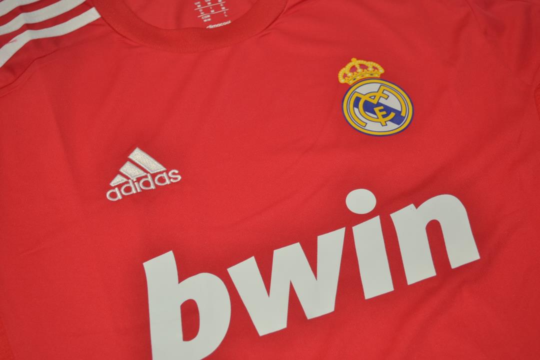 Real Madrid Soccer Jersey Third Long Retro Replica 2011/12