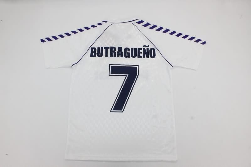 Real Madrid Soccer Jersey Home Retro Replica 1986/88