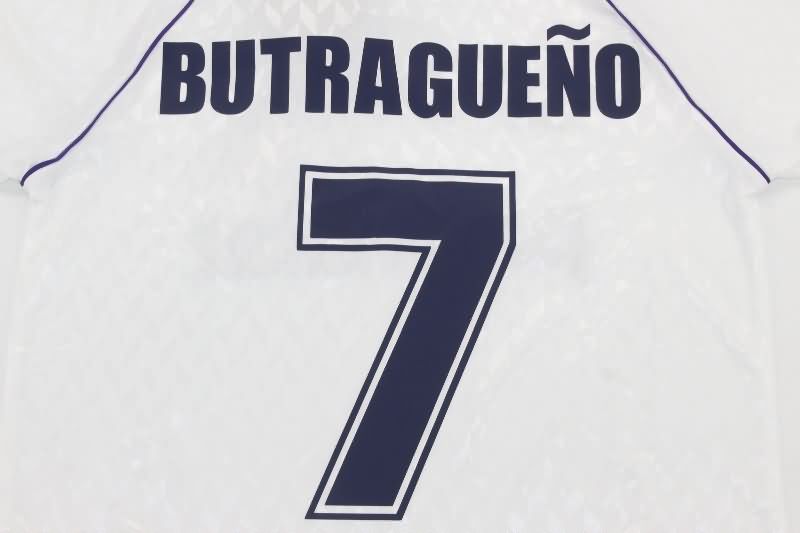 Real Madrid Soccer Jersey Home Retro Replica 1986/88