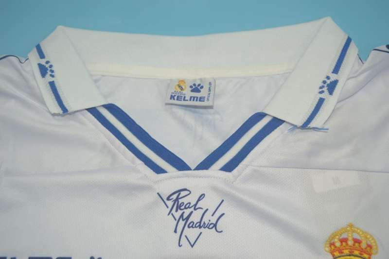 Real Madrid Soccer Jersey Home Retro Replica 1994/96