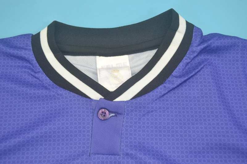 Real Madrid Soccer Jersey Away Retro Replica 1997/98