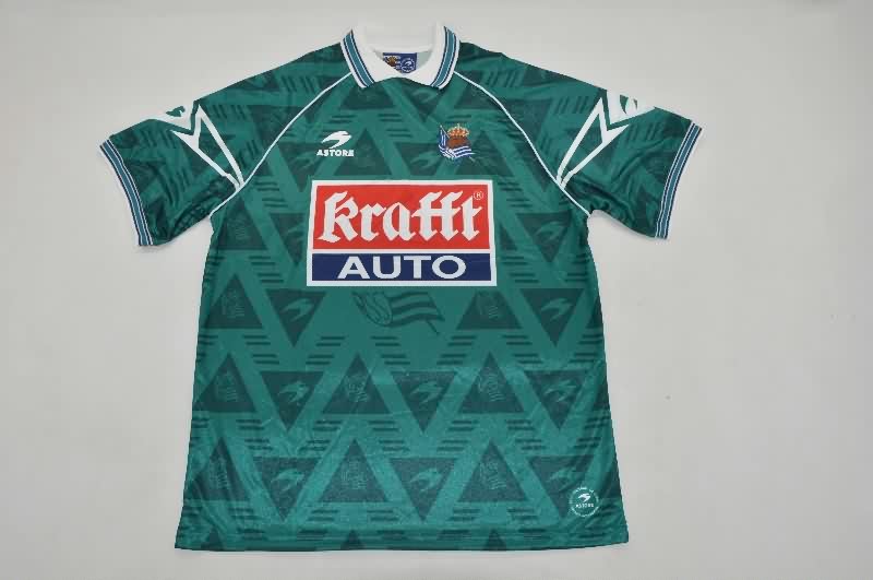 AAA Quality Real Sociedad 1995/96 Away Retro Soccer Jersey AAA Quality Real Sociedad 1995/96 Away Retro Soccer Jersey
