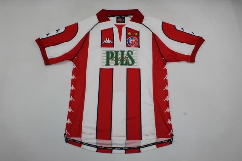 Red Star Belgrade Soccer Jersey Home Retro Replica 1990/91 Red Star Belgrade Soccer Jersey Home Retro Replica 1990/91