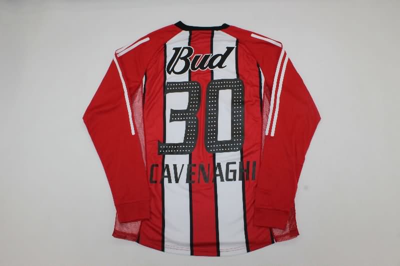 River Plate Soccer Jersey Away Long Sleeve Retro Replica 2003/04