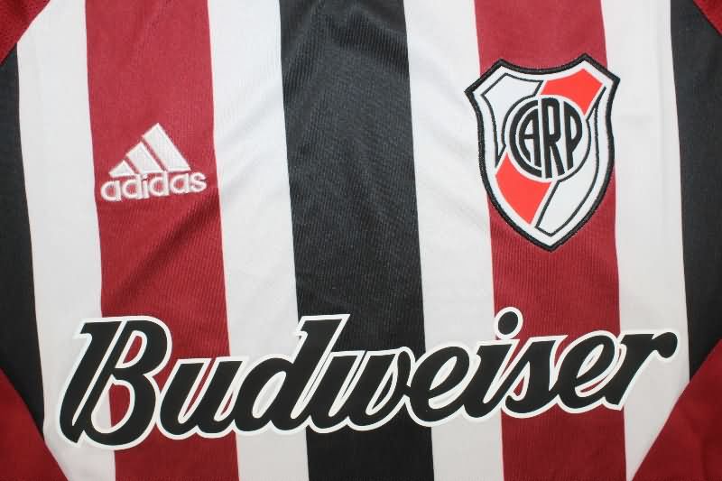 AAA Quality River Plate 2005/06 Away Long Sleeve Retro Soccer Jersey