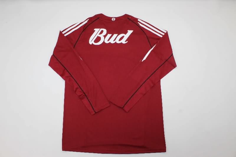 AAA Quality River Plate 2005/06 Away Long Sleeve Retro Soccer Jersey