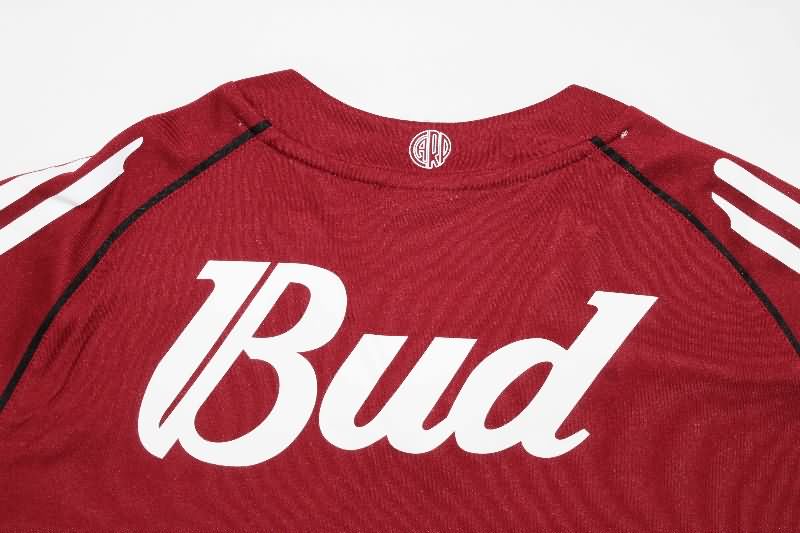 AAA Quality River Plate 2005/06 Away Long Sleeve Retro Soccer Jersey