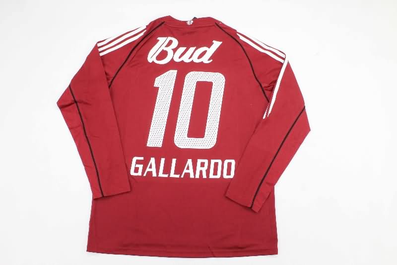 AAA Quality River Plate 2005/06 Away Long Sleeve Retro Soccer Jersey