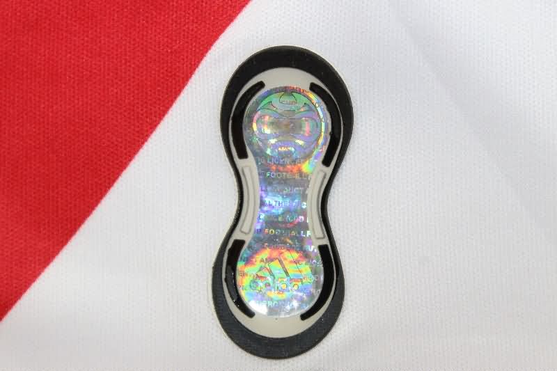River Plate Soccer Jersey Home Long Sleeve Retro Replica 2006/07