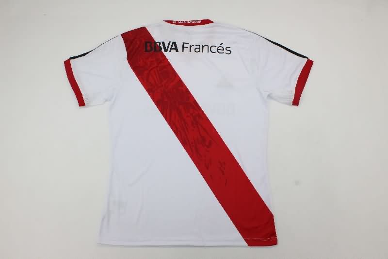 River Plate Soccer Jersey Home Retro Replica 2013/14