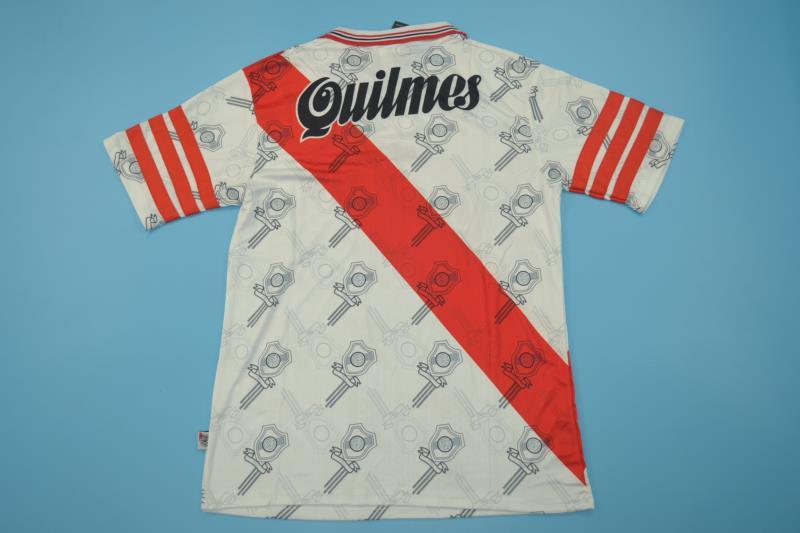 River Plate Soccer Jersey Home Retro Replica 1996