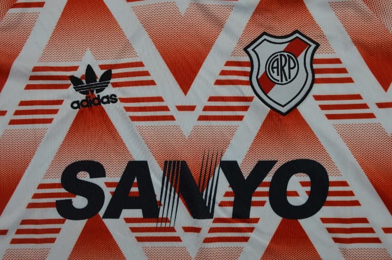 AAA Quality River Plate 1992/93 Away Retro Soccer Jersey