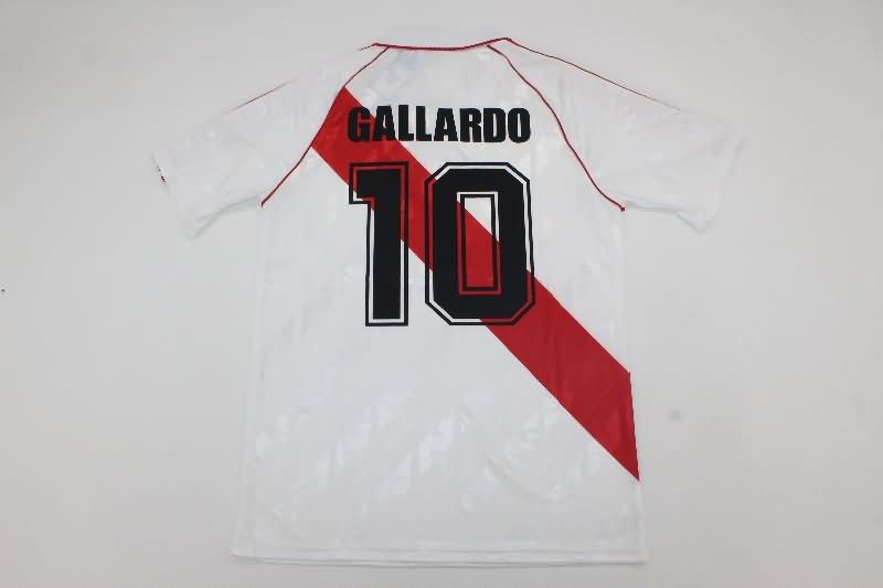 River Plate Soccer Jersey Home Retro Replica 1992/94