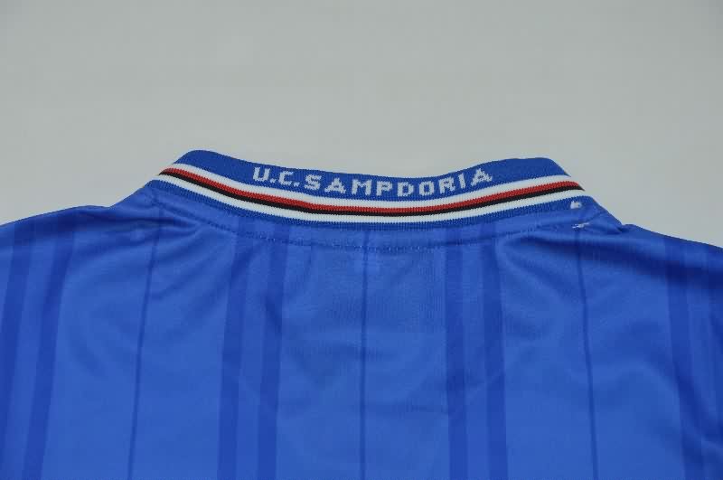 AAA Quality Sampdoria 2000/01 Home Retro Soccer Jersey