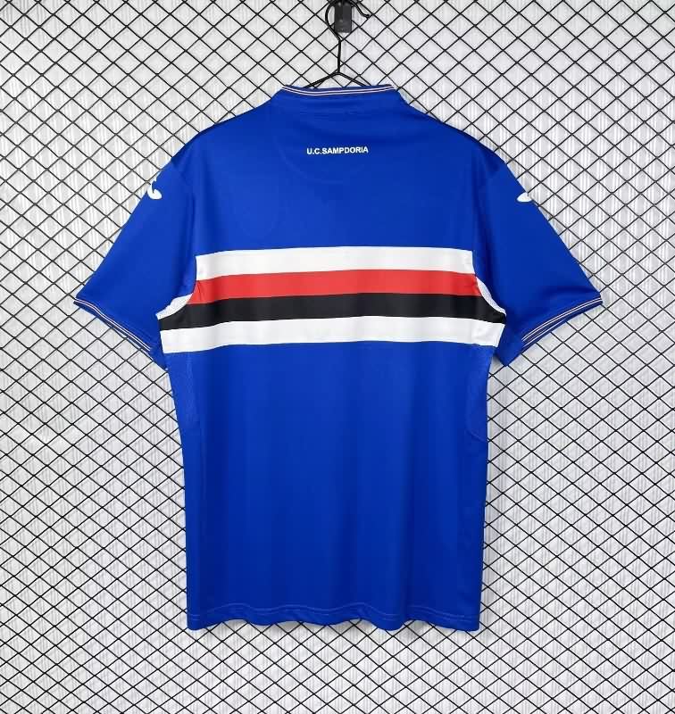 AAA Quality Sampdoria 2015/16 Home Retro Soccer Jersey