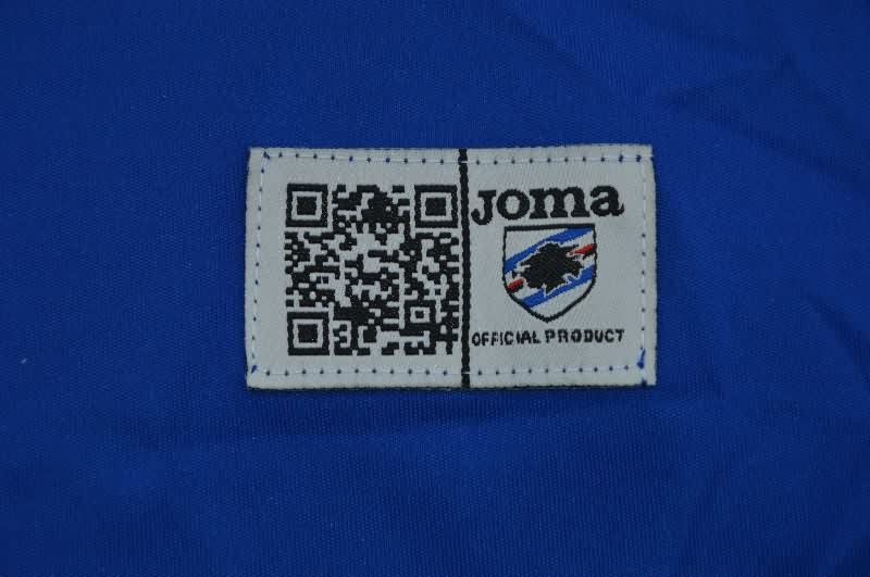 AAA Quality Sampdoria 2015/16 Home Retro Soccer Jersey