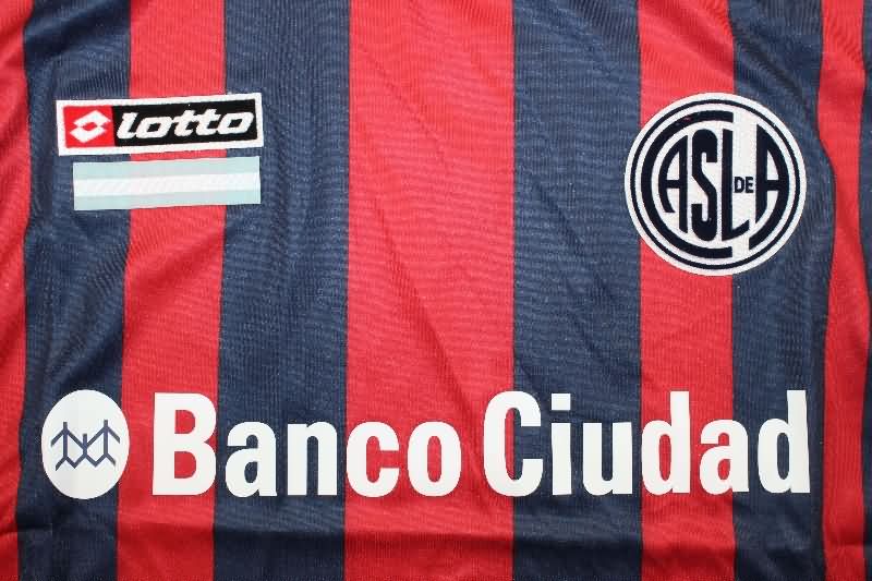 AAA Quality San Lorenzo 2013/14 Home Retro Soccer Jersey