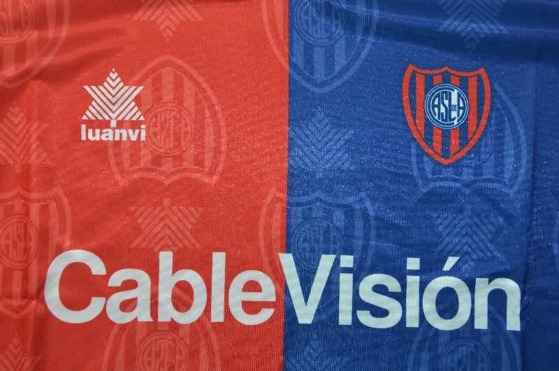 AAA Quality San Lorenzo 1999/00 Home Retro Soccer Jersey