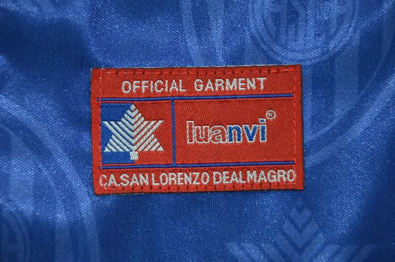 AAA Quality San Lorenzo 1999/00 Home Retro Soccer Jersey