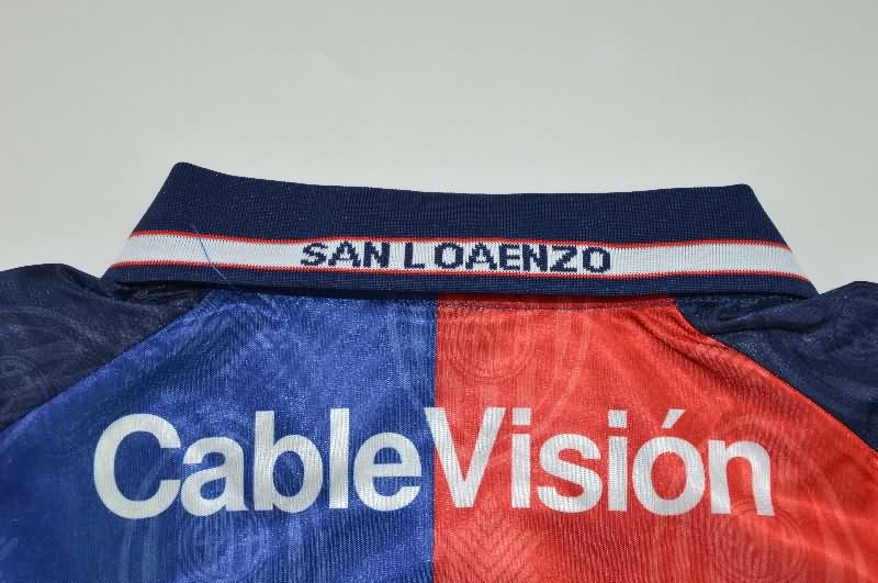 AAA Quality San Lorenzo 1999/00 Home Retro Soccer Jersey
