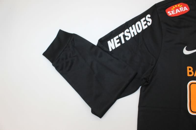 AAA Quality Santos 2012/13 Black Retro Long Sleeve Soccer Jersey