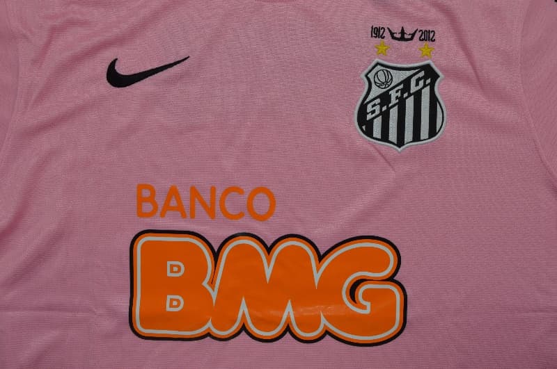 AAA Quality Santos 2012/13 Pink Retro Soccer Jersey