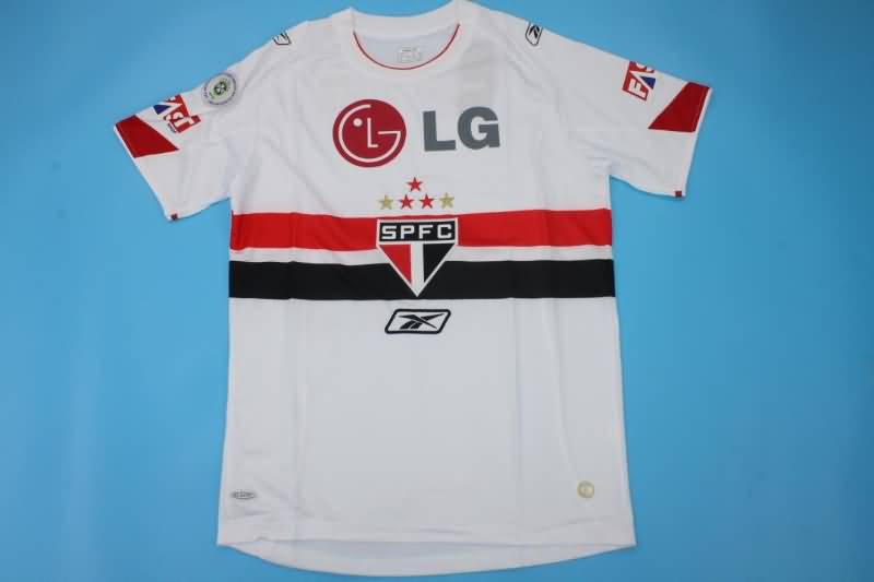 Sao Paulo Soccer Jersey Home Retro Replica 2007/08 Sao Paulo Soccer Jersey Home Retro Replica 2007/08