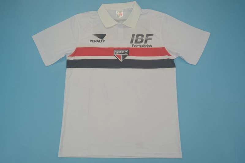 Sao Paulo Soccer Jersey Home Retro Replica 1991 Sao Paulo Soccer Jersey Home Retro Replica 1991
