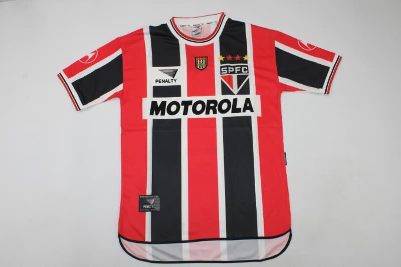 Sao Paulo Soccer Jersey Away Retro Replica 1999/00 Sao Paulo Soccer Jersey Away Retro Replica 1999/00