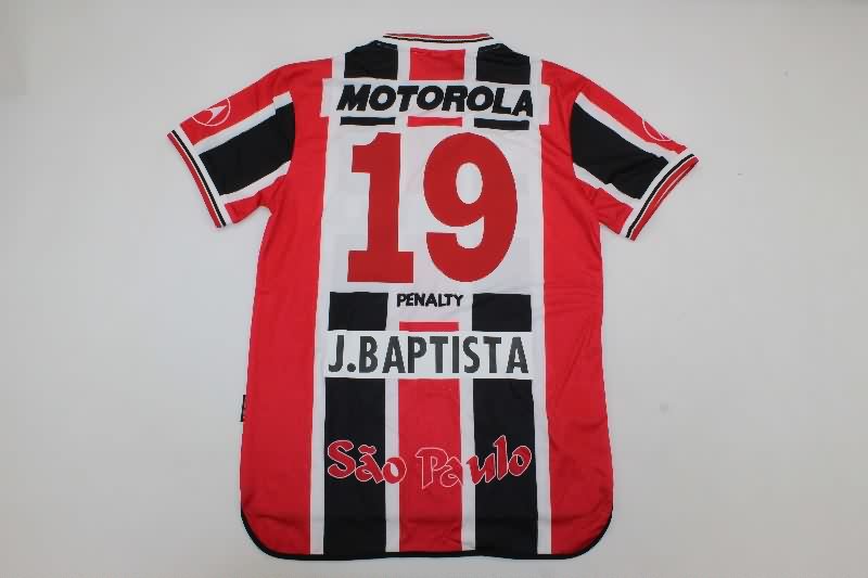 Sao Paulo Soccer Jersey Away Retro Replica 1999/00