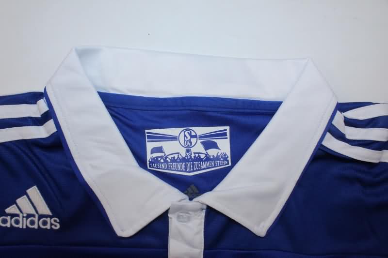 Schalke 04 Soccer Jersey Home Retro Replica 2012/13
