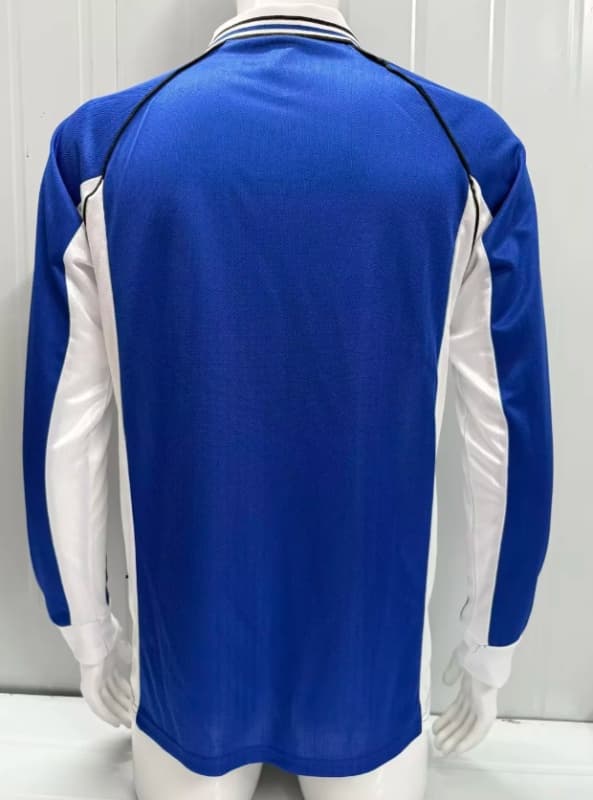 AAA Quality Schalke 04 1998/2000 Home Retro Long Sleeve Soccer Jersey