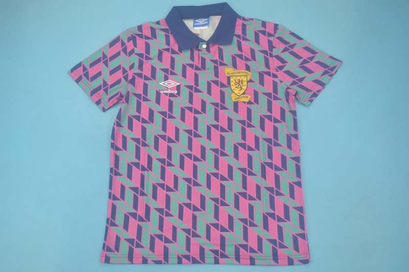 Scotland Soccer Jersey Away Retro Replica 1990 Scotland Soccer Jersey Away Retro Replica 1990