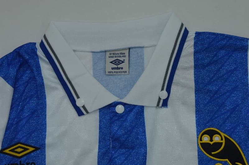 AAA Quality Sheffield Wednesday 1991 League Cup Final Retro Soccer Jersey