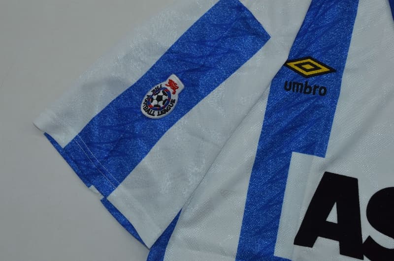 AAA Quality Sheffield Wednesday 1991 League Cup Final Retro Soccer Jersey