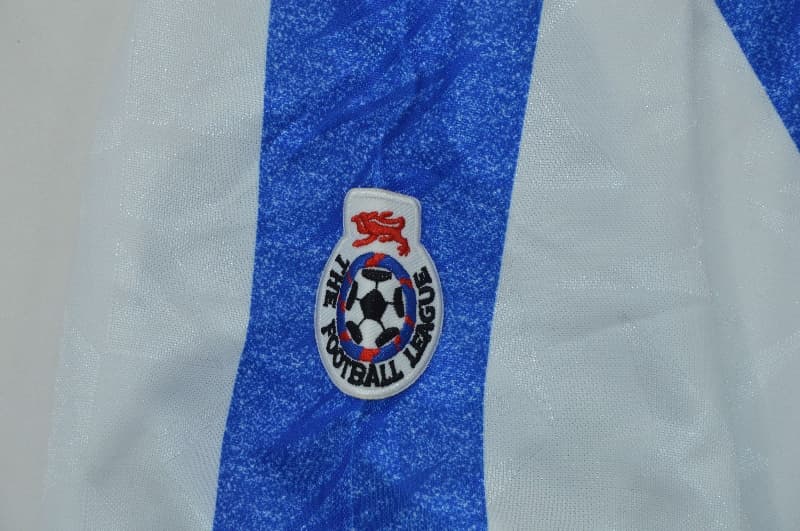 AAA Quality Sheffield Wednesday 1991 League Cup Final Retro Soccer Jersey