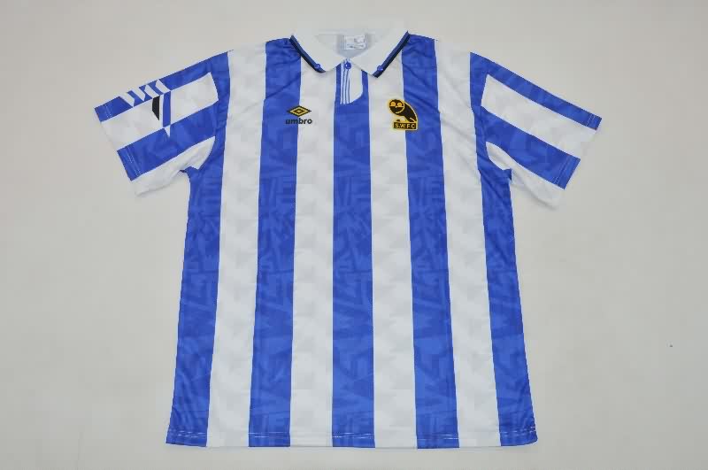 AAA Quality Sheffield Wednesday 1991/93 Home Retro Soccer Jersey AAA Quality Sheffield Wednesday 1991/93 Home Retro Soccer Jersey