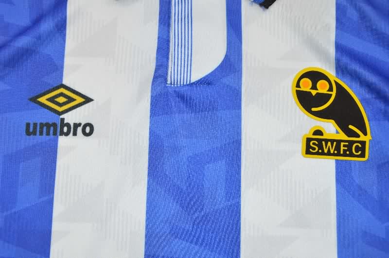 AAA Quality Sheffield Wednesday 1991/93 Home Retro Soccer Jersey