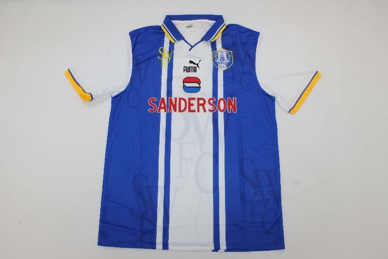 AAA Quality Sheffield Wednesday 1995/97 Home Retro Soccer Jersey AAA Quality Sheffield Wednesday 1995/97 Home Retro Soccer Jersey