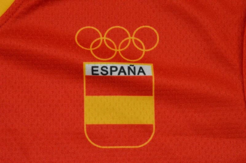 AAA Quality Spain 1992 Home Olympia Retro Soccer Jersey