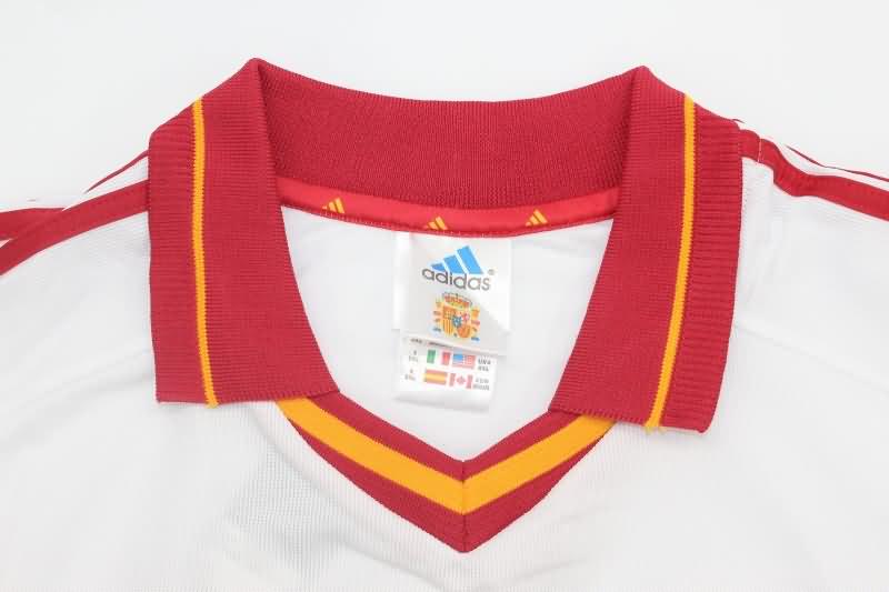 Spain Soccer Jersey Away Retro Replica 2000