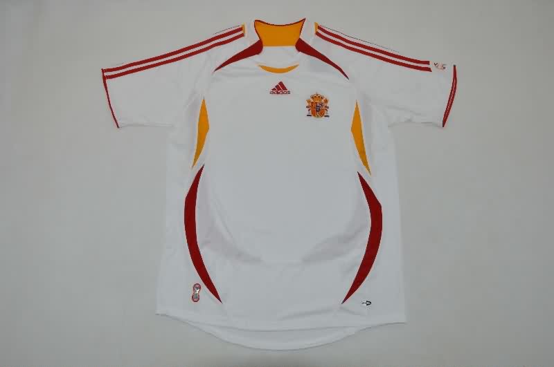 AAA Quality Spain 2006 Away Retro Soccer Jersey