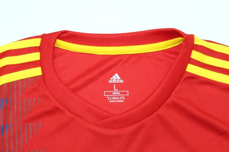 Spain Soccer Jersey Home Retro Replica 2018