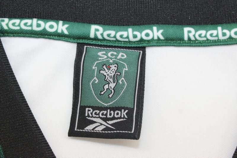 AAA Quality Sporting Lisbon 2000/01 Home Retro Soccer Jersey