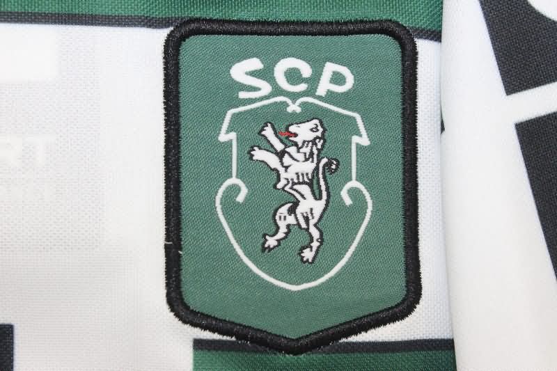 AAA Quality Sporting Lisbon 2000/01 Home Retro Soccer Jersey